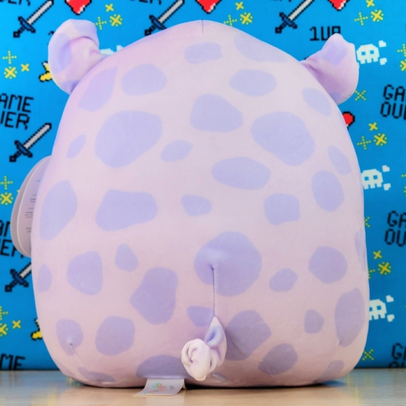Squishmallow Pammy the Purple Pig 11" UltraSoft Easter Farm Pal Toy Plush NWT - Picture 2 of 6